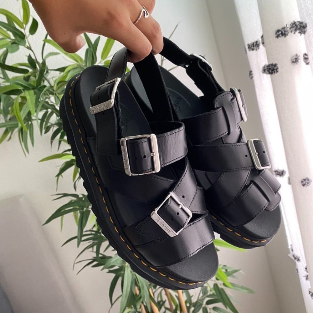 Doc Martens Sandals NEW Terry II Leather Strap